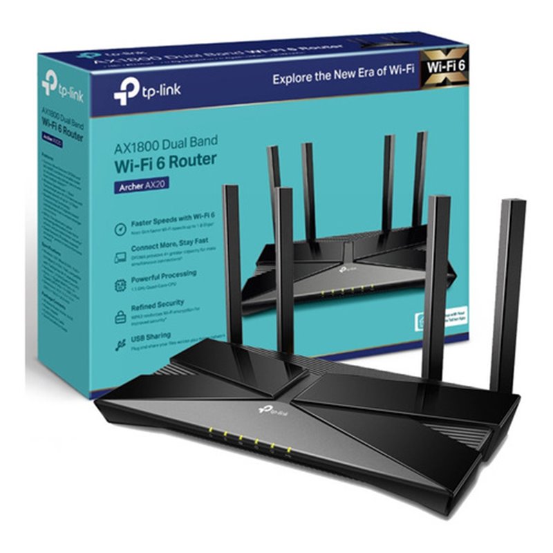 ROUTER-TP-LINK-ARCHER-AX23--DUAL-BAND-WI-FI-6-ROUTER-AX1800-802.11AX,-1201+574-MBIT-/-S,-PORTE-ETHERNET-LAN-(RJ-45)-4,-QUANTITÀ-DI-ANTENNE-4